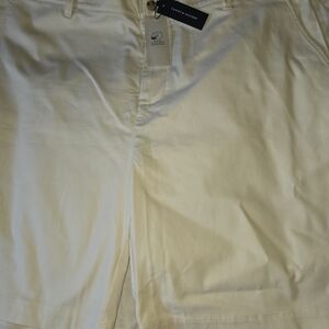 Tommy Hilfiger Tan Flat Front Men Shorts
